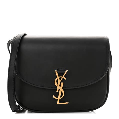 SAINT LAURENT Smooth Calfskin Monogram Medium Kaia.